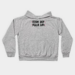 Eugk Oef Folr Ufi Funny Kids Hoodie